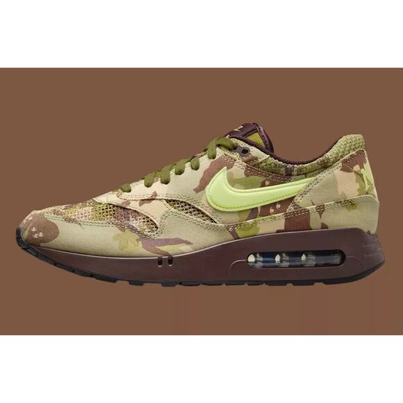 Nike Air Max 1 '86 OG Camo Mens Size 11.5 FN8358-200 Light Lemon Twist New - Picture 2 of 16